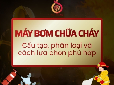 Máy bơm chữa cháy là gì? Cấu tạo, phân loại và cách lựa chọn phù hợp