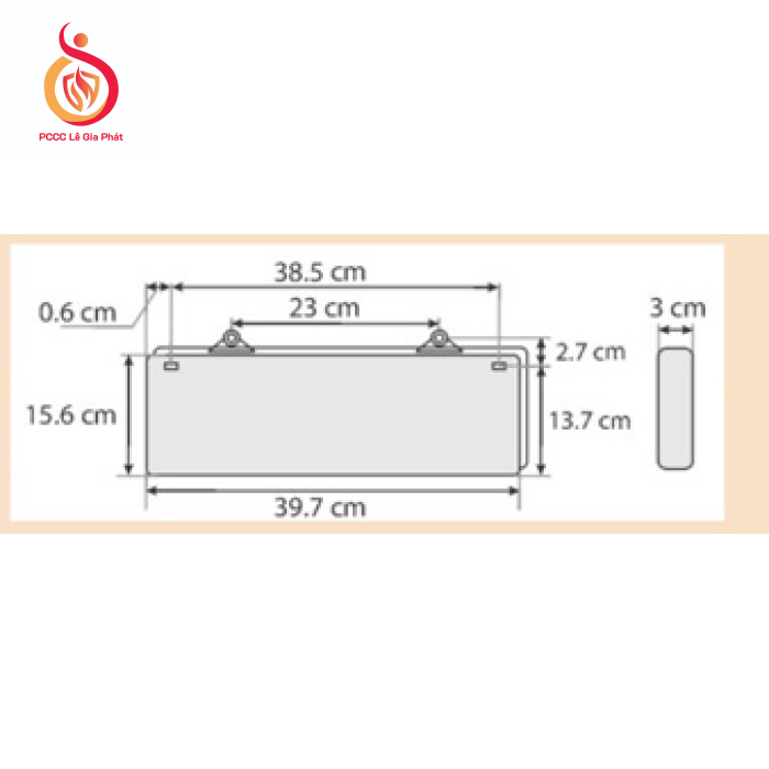 Đèn lối thoát KT610, KT620
