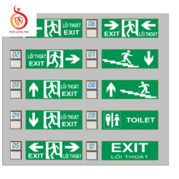 Đèn lối thoát KT610, KT620